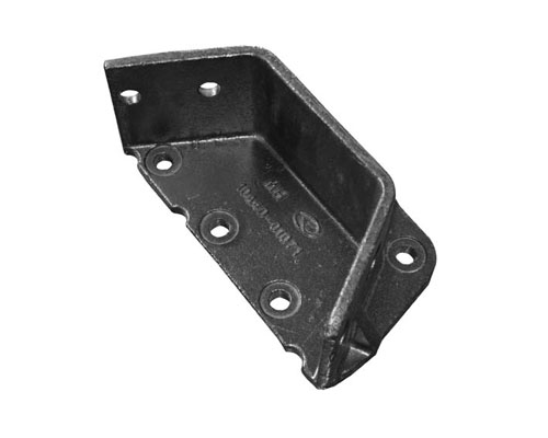 engine rear suspension bracket of heavy trailer chassis