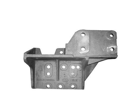 engine rear suspension bracket assembly of heavy trailer chassis